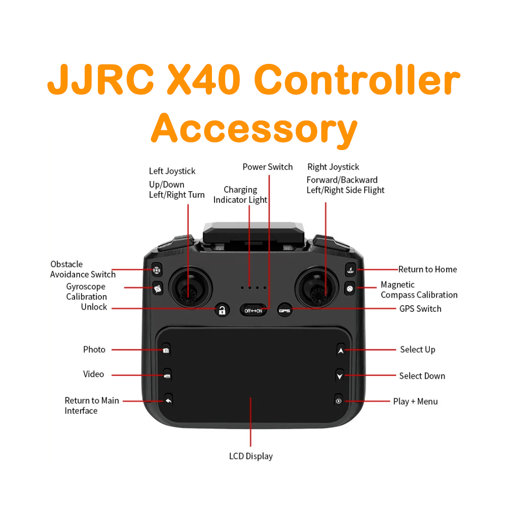 JJRC X40 GPS Drone Suku Cadang - Drone Racing Gate ulasan dan harga