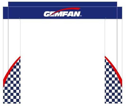 Gemfan152 * 152CM 5X5FT FPV Ge - Drone Racing Flag ulasan dan harga